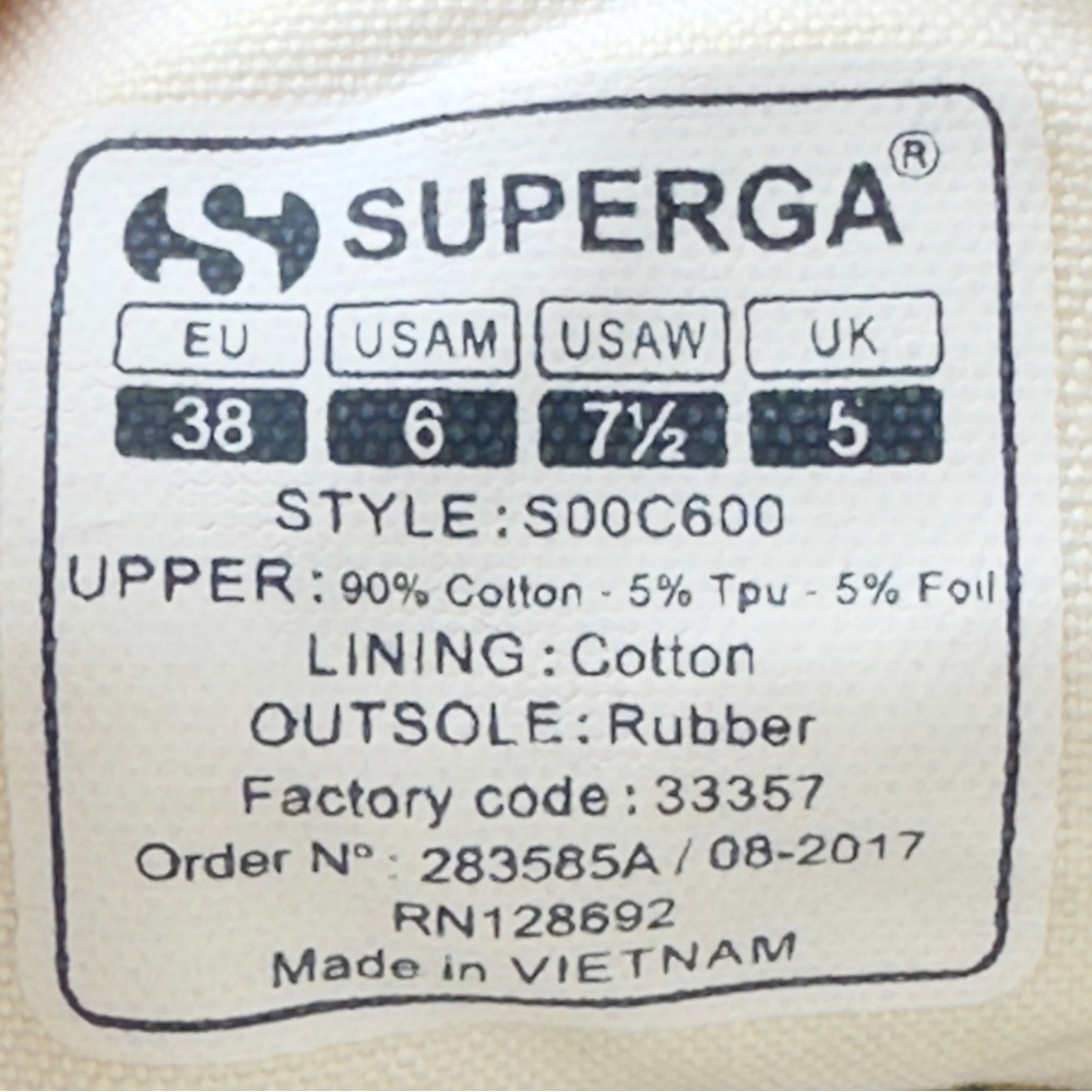 Limited Edition Superga Sneakers - Picture 8 of 10